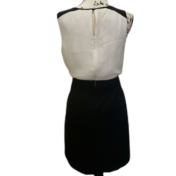 Loft 2 tone color block structured dress - Picture 2 of 7